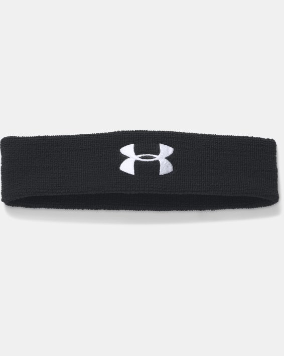 Men's UA Performance Headband, Black, pdpMainDesktop image number 2